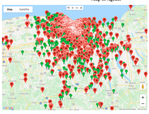 GRAR Member Map